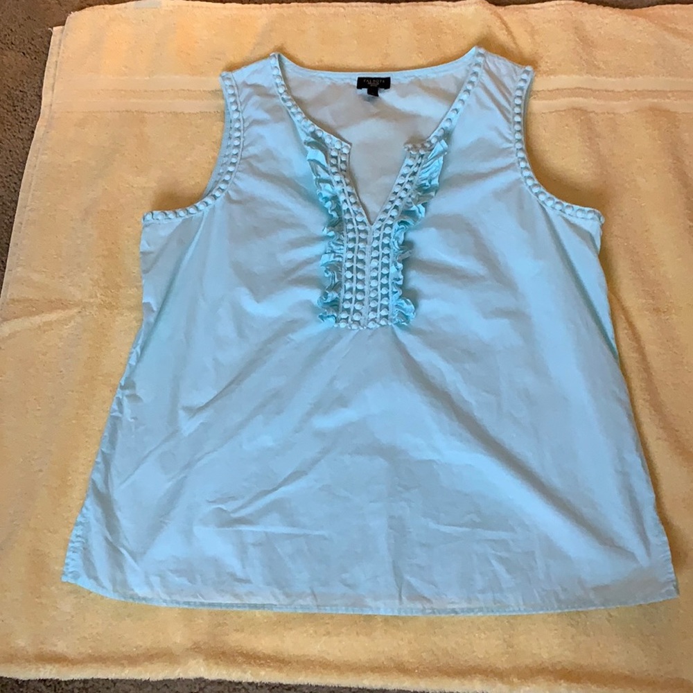 Talbots sleeveless top